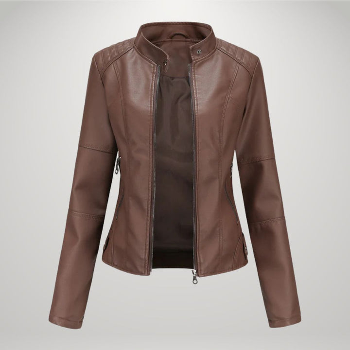 Cornelie™ | Elegante leren jas