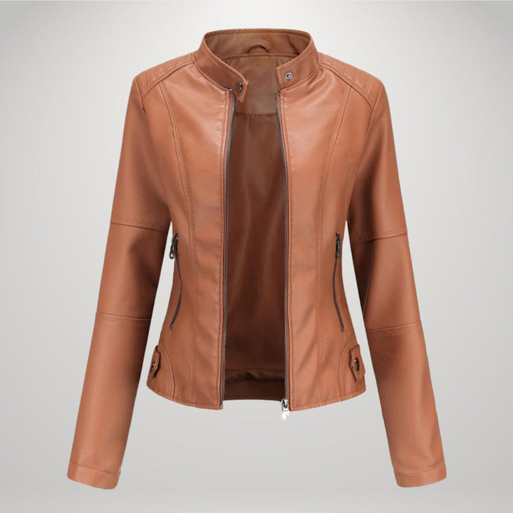 Cornelie™ | Elegante leren jas