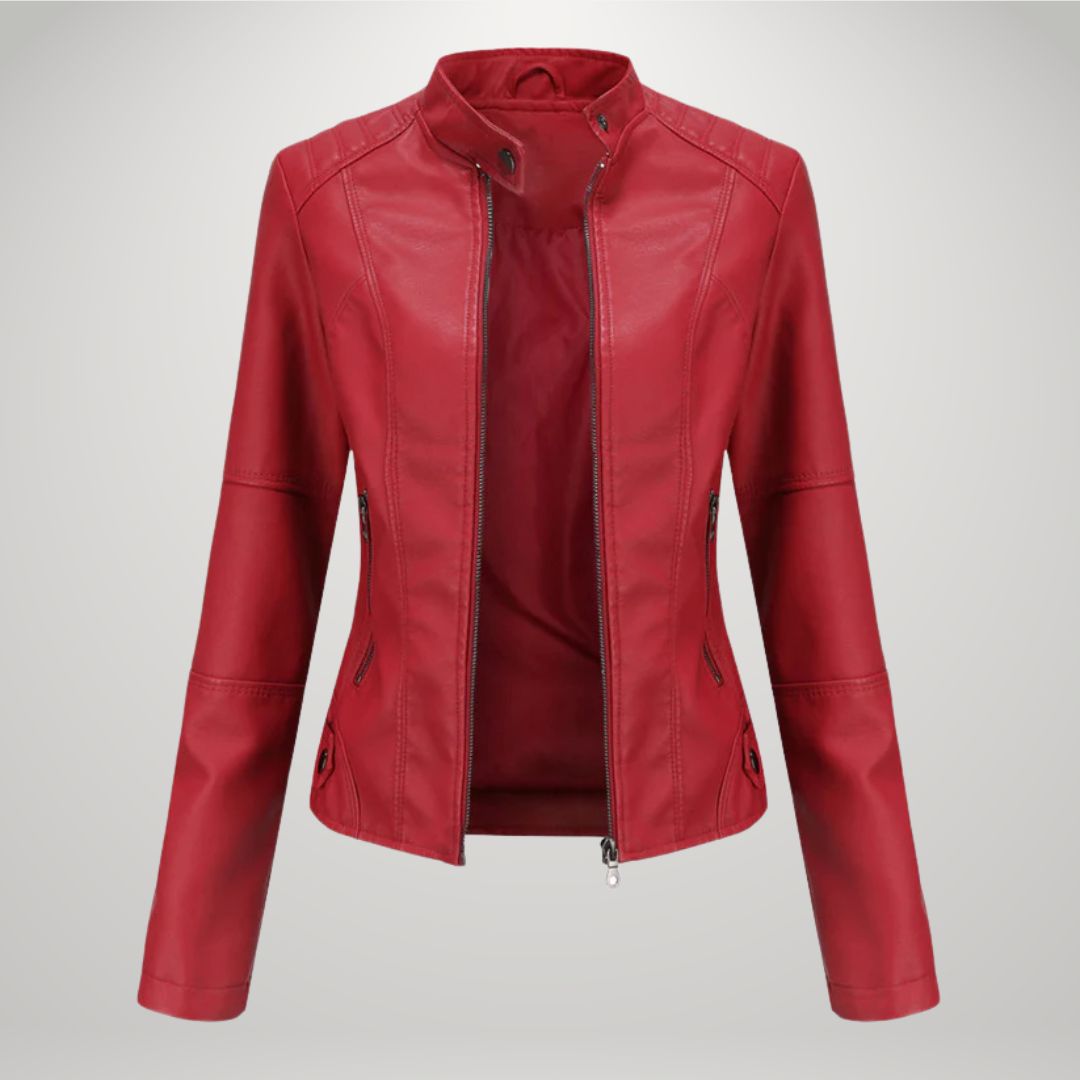Cornelie™ | Elegante leren jas