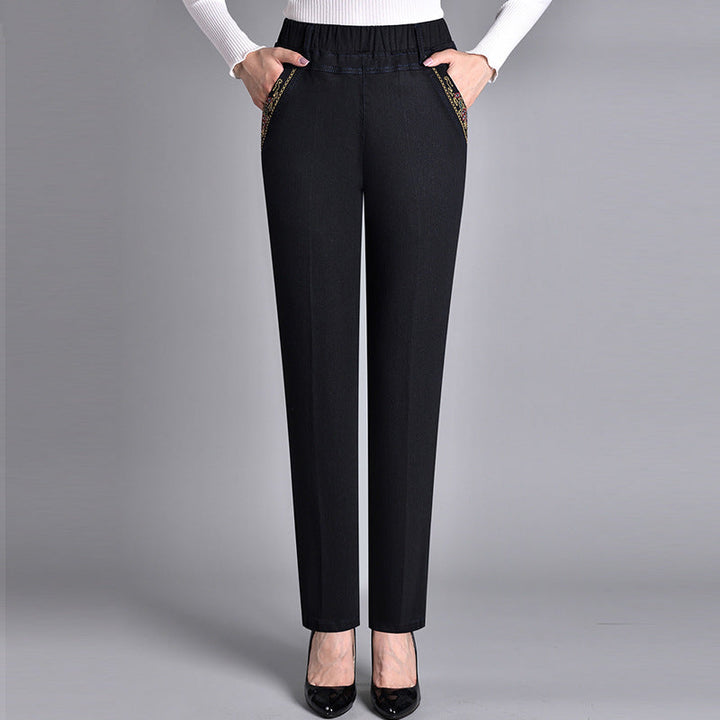 CLARA – KLASSIEKE BROEK MET RECHTE PIJP