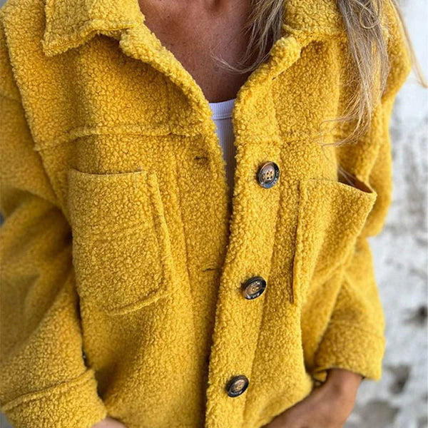 Isla Teddy Jacket - Zacht van buiten, warm van binnen