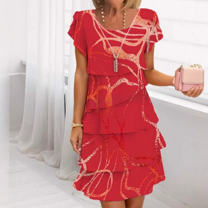 Amy™ | Elegante geplooide jurk voor dames