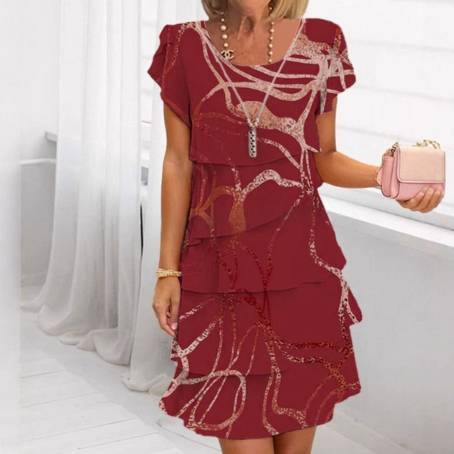 Amy™ | Elegante geplooide jurk voor dames