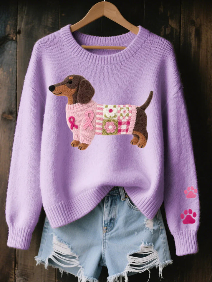 JILL – ROZE PATCHWORK HONDENTRUI