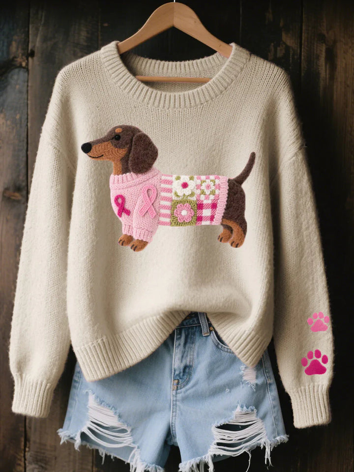 JILL – ROZE PATCHWORK HONDENTRUI