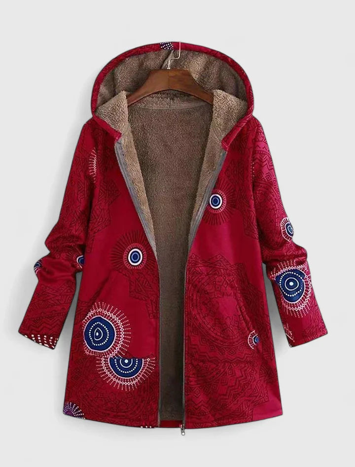 AVRIL – GEZELLIGE HOODED SHERPA JAS